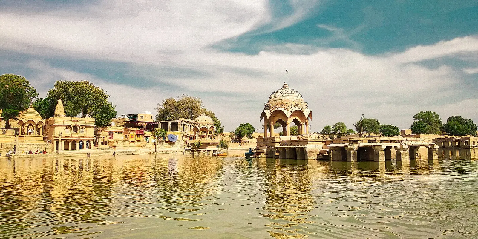 Gadisar Lake in Jaisalmer