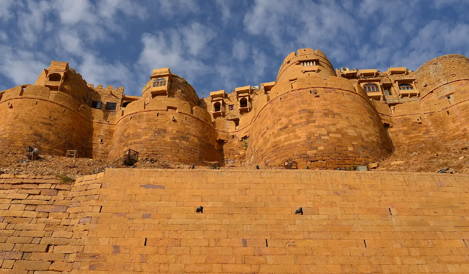 Jaisalmer Fort rising above the city